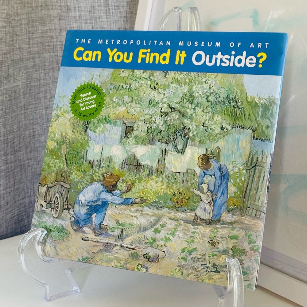 The MET Museum Can You Find It Outside? Hardcover Art 🖼️ Picture Book